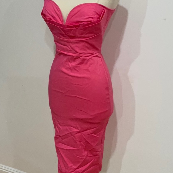 More to Come Sophia Strapless Midi Dress Size: XS - Picture 7 of 10